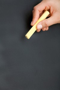 Blackboard and Chalk: How to Clean Chalkboard Paint