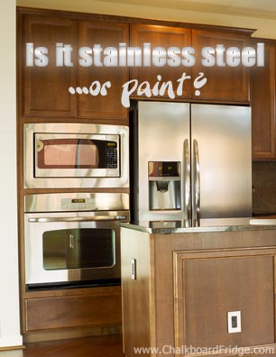 Stainless Steel Paint for Kitchen Appliances