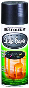 Can of Rustoleum Black Chalkboard Spray Paint
