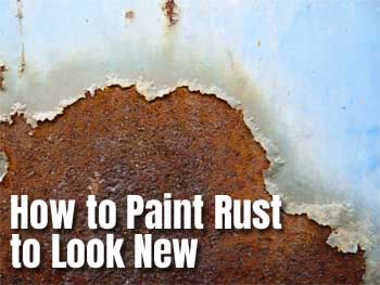How to Paint Over Rust to Look New