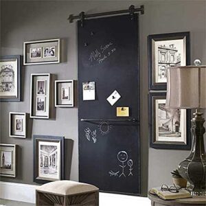 How to Install & Use a Barn Door Chalkboard...