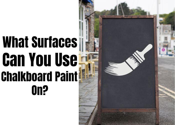 How To Paint Over Chalkboard Paint